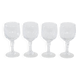 Set of four glasses, Danish design, 1970s, manufactured in Denmark