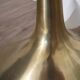 Danish brass and teak pendant lamp 1960