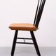 Set of 4 spindle back dining chairs 1960s holland