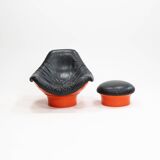 Fauteuils Rodica de Mario Brunu pour Comfort, Italie, années 1960, lot de 2