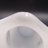 Pitcher or broc in opaline Arcopal fruit décor 1970