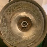 Metal garage sconce, 70s