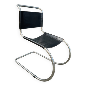 Chaise Cantilever style MR10 Bauhaus – années 70-80