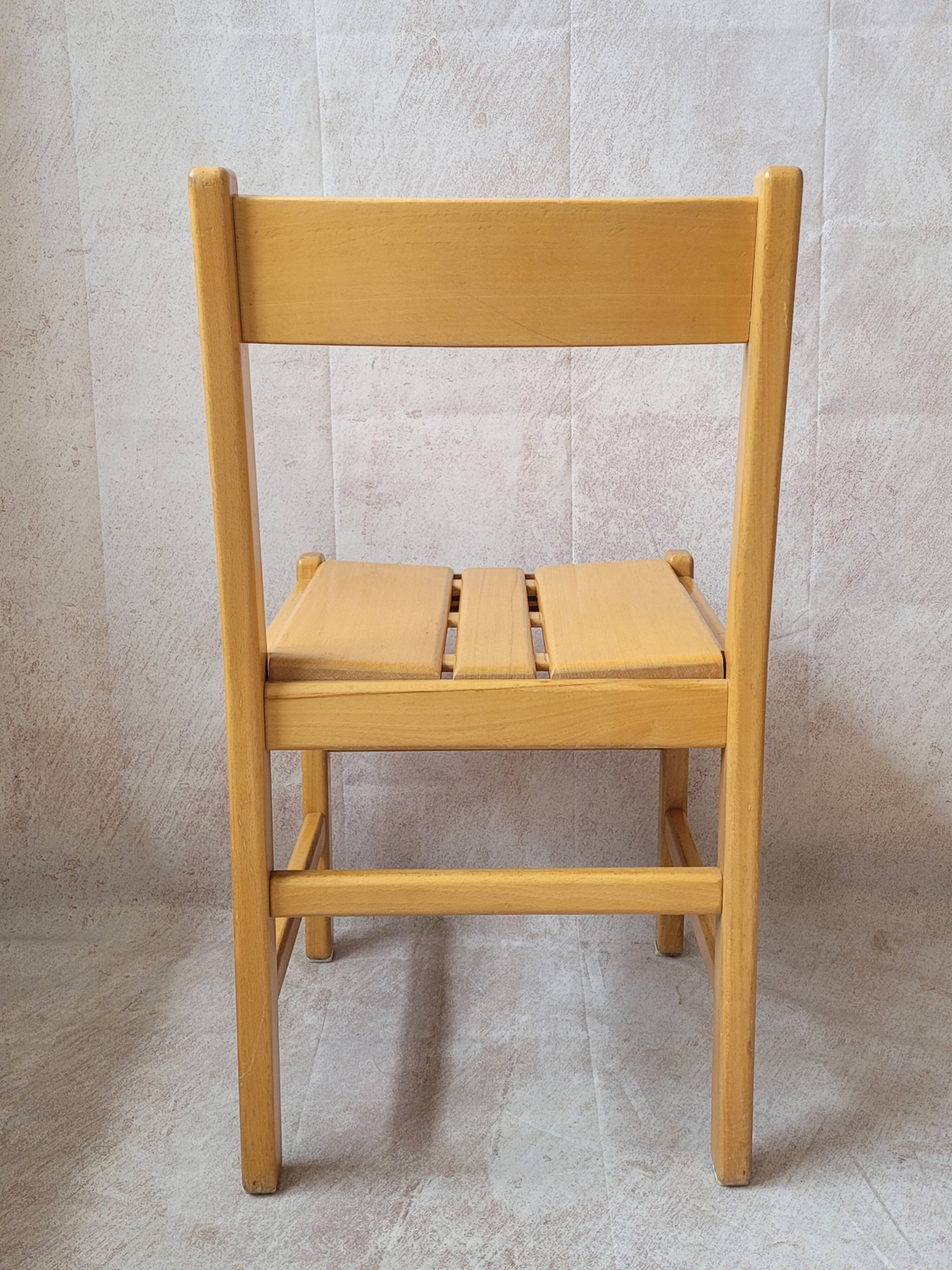 4 chaises vintage