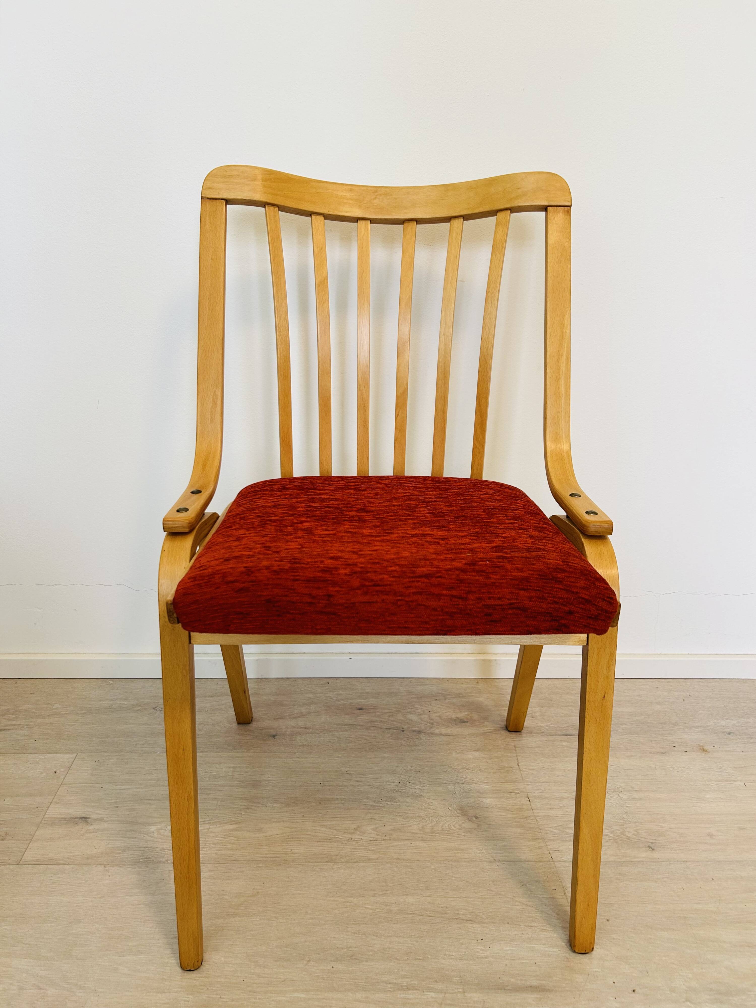 Vintage Chair by Ludvík Volak for TON from Czekoslovakia 1960’s