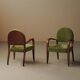 Paire de fauteuils Art Déco en acajou, vers 1930