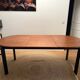 Extendable dining table La Redoute - Walnut and Brass Design