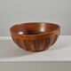 Antique hand carved signed folk art bowl 1930