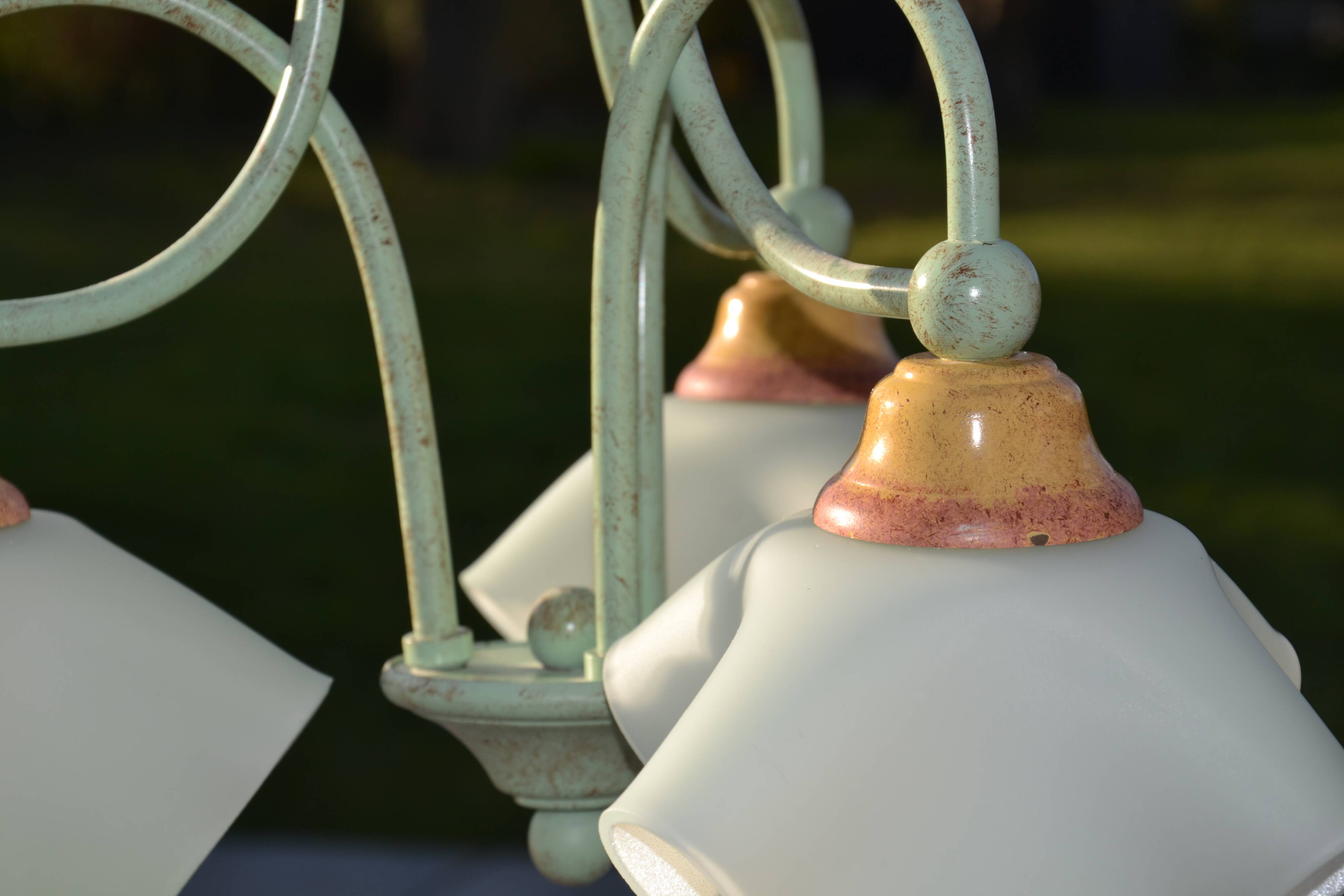 Opaline flower lustre Italy