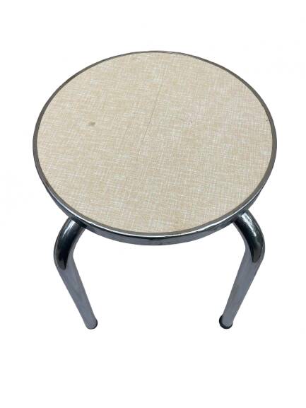 Set of 2 vintage formica stools