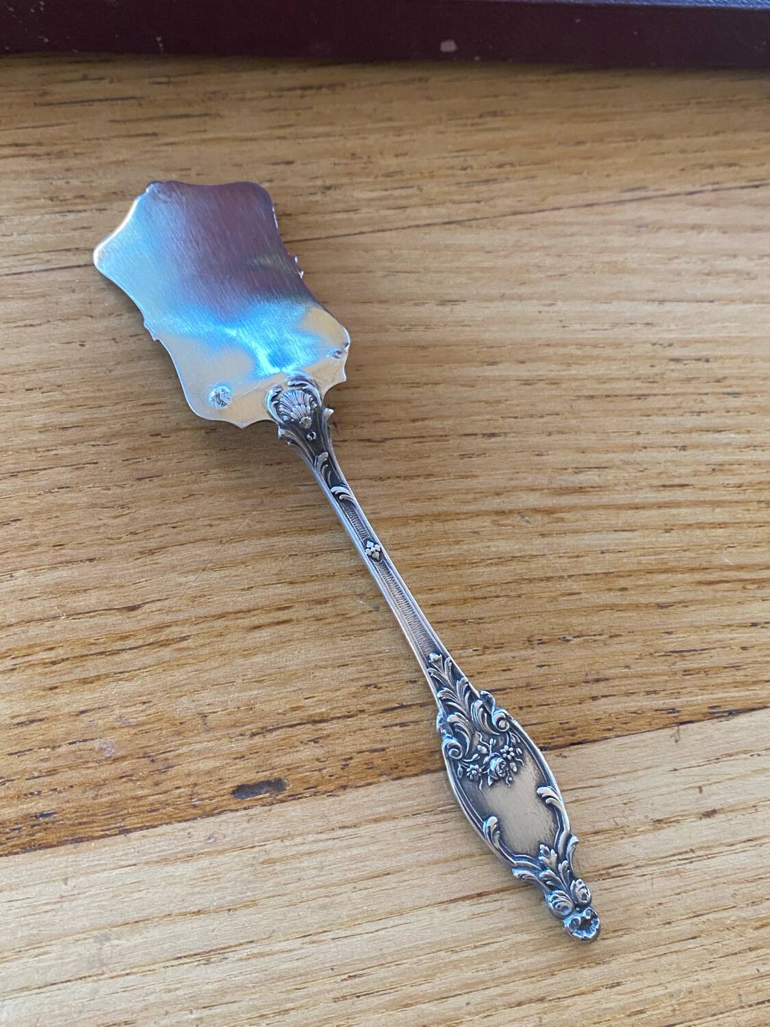 Solid silver mignardises cutlery set