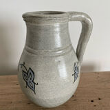 Pitcher ancient pottery P.Fouillen Quimper