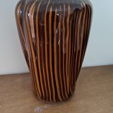 Vase Sarreguemines domino
