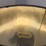 Very beautiful large 1970's egg lamp Le Dauphin in Murano glass and brass
