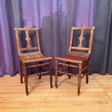 Pair of Secession chairs, 19th/20th century