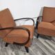 Vintage Armchairs from Jindrich Halabala, 1940s, Set of 2