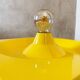 Yellow Metal Wall Light by Klaus Hempel for Kaiser Leuchten, 1970s