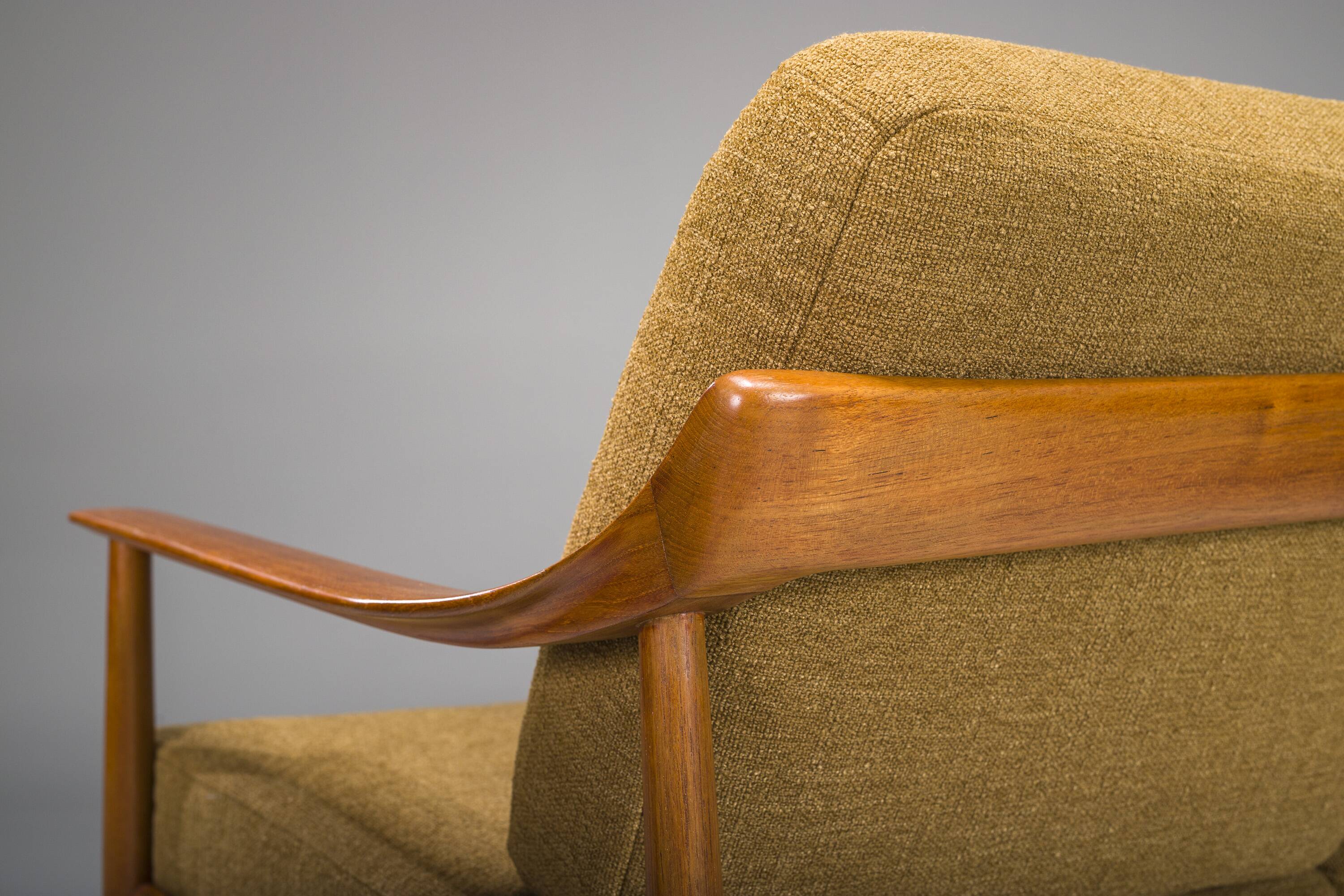 Mid-Century Lounge Chairs and 3-Seater Sofa by Walter Knoll Antimott, 1960