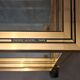 Pierre Vandel serving trolley in gold aluminum
