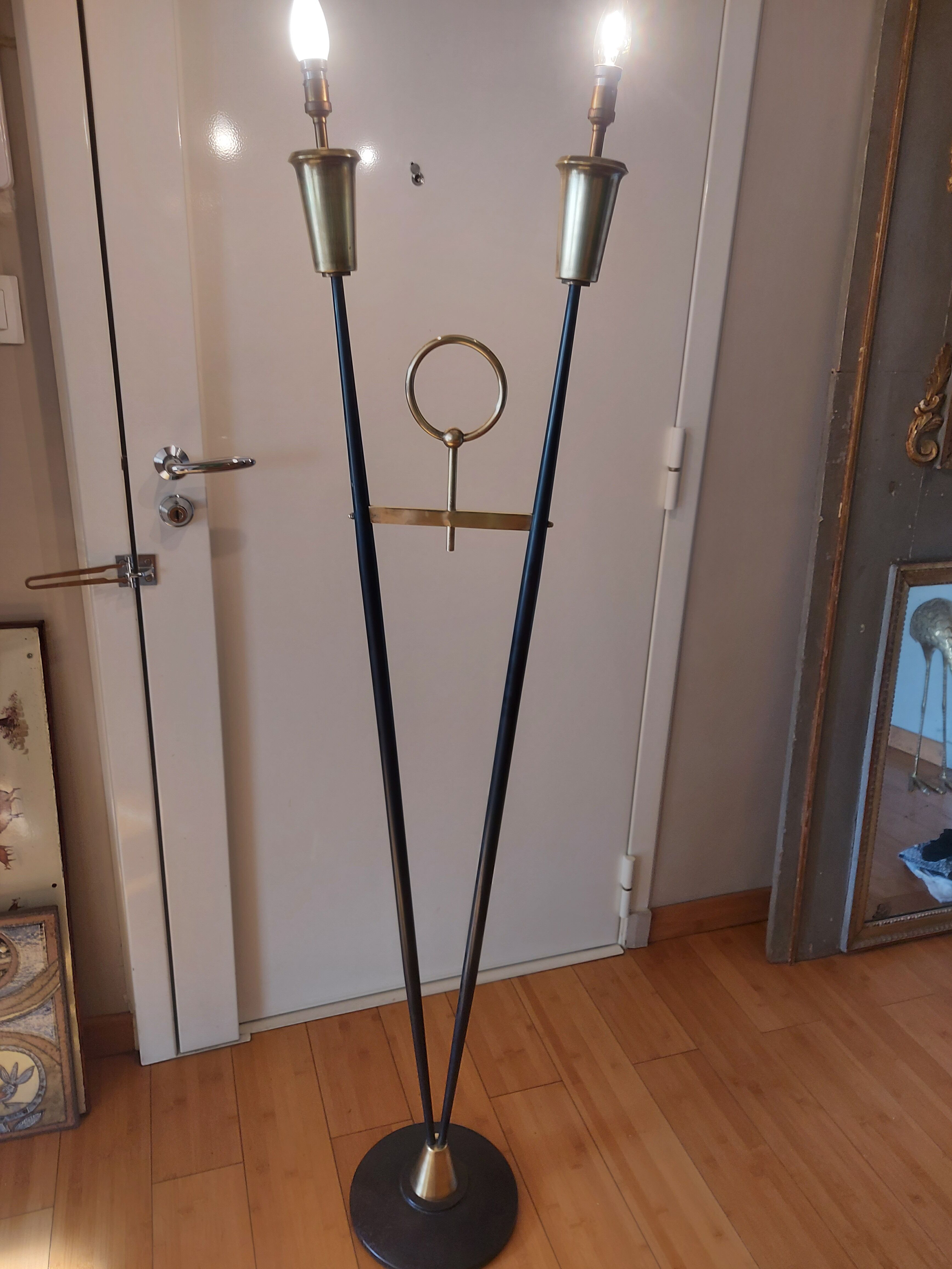 50's design floor lamp
