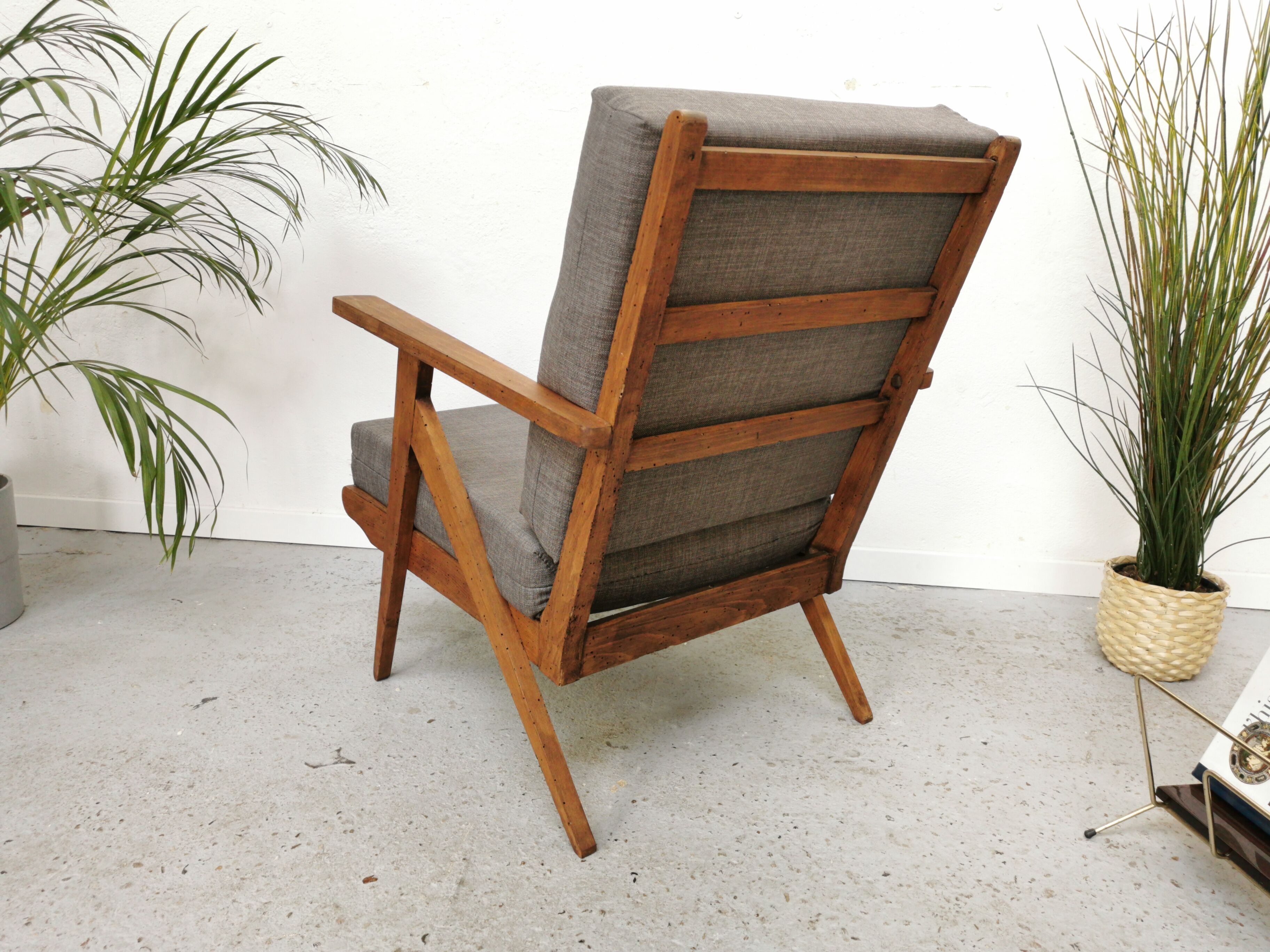 Modernist vintage armchair 1950