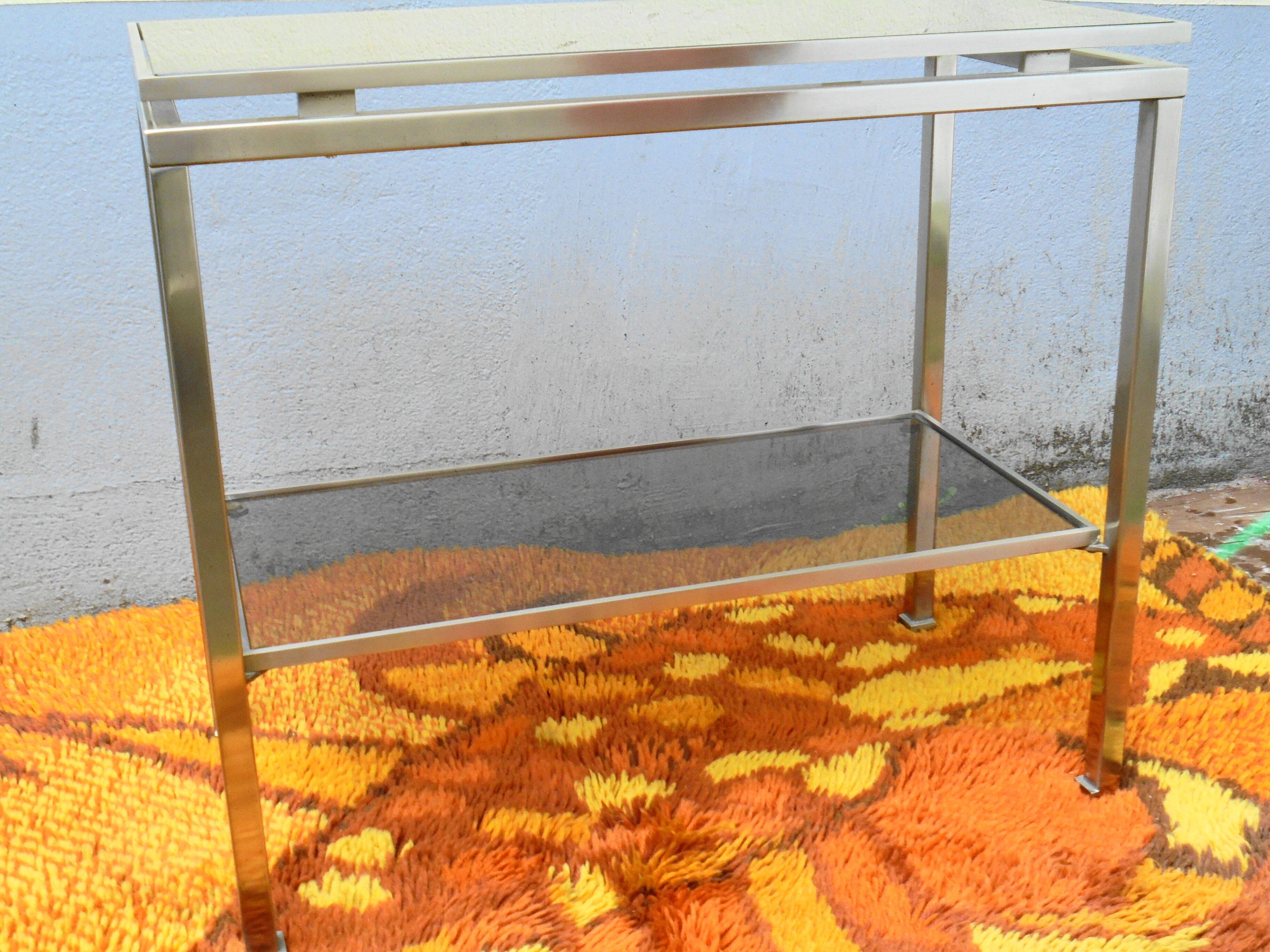 Console 2 trays of the Maison Jansen by Guy Lefevre années 50/60