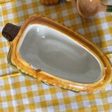 Corn cob slip gravy boat