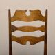 Henning Kjærnulf vintage set Razorblade Dining Chairs High Back, Denmark
