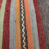 Vintage turkish kilim cushion cover , 120 x 40 cm