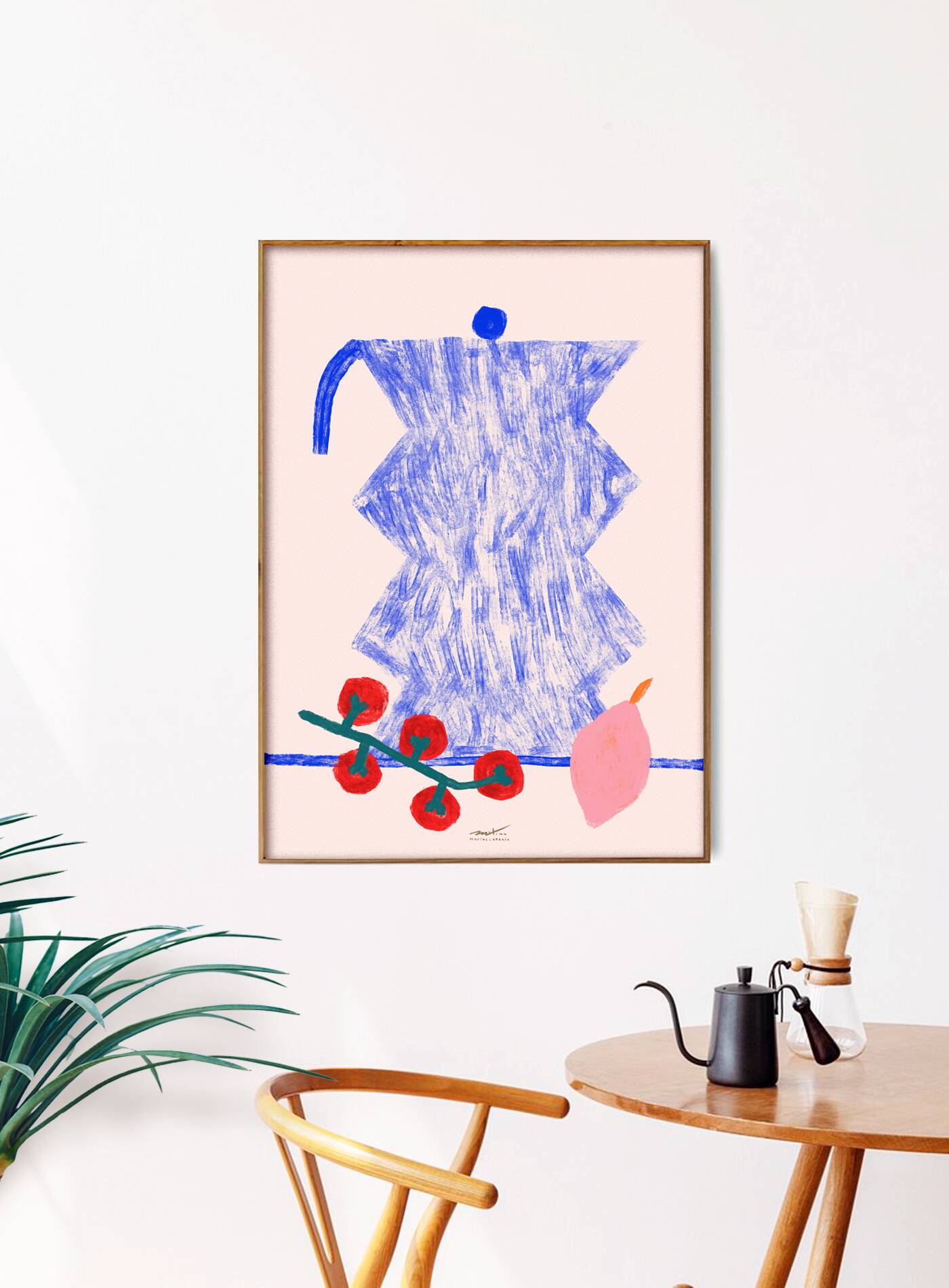 Coffee maker II - Wall poster 50x70cm