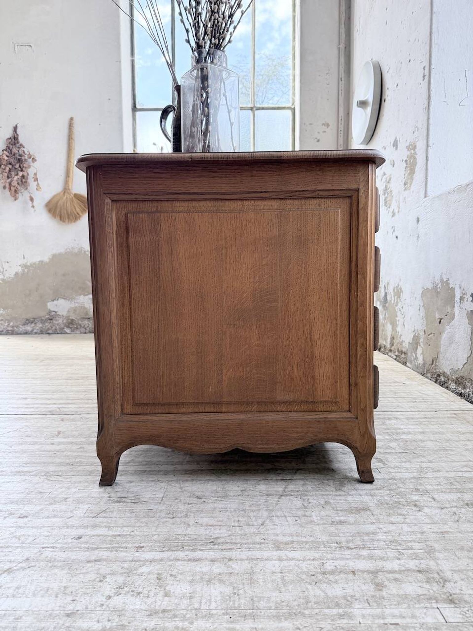 Oak desk or counter 1960