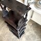 Library, Napoleon III music stand in blackened wood.