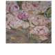 Tableau fleurs signé et livré avec son certificat d'authenticité