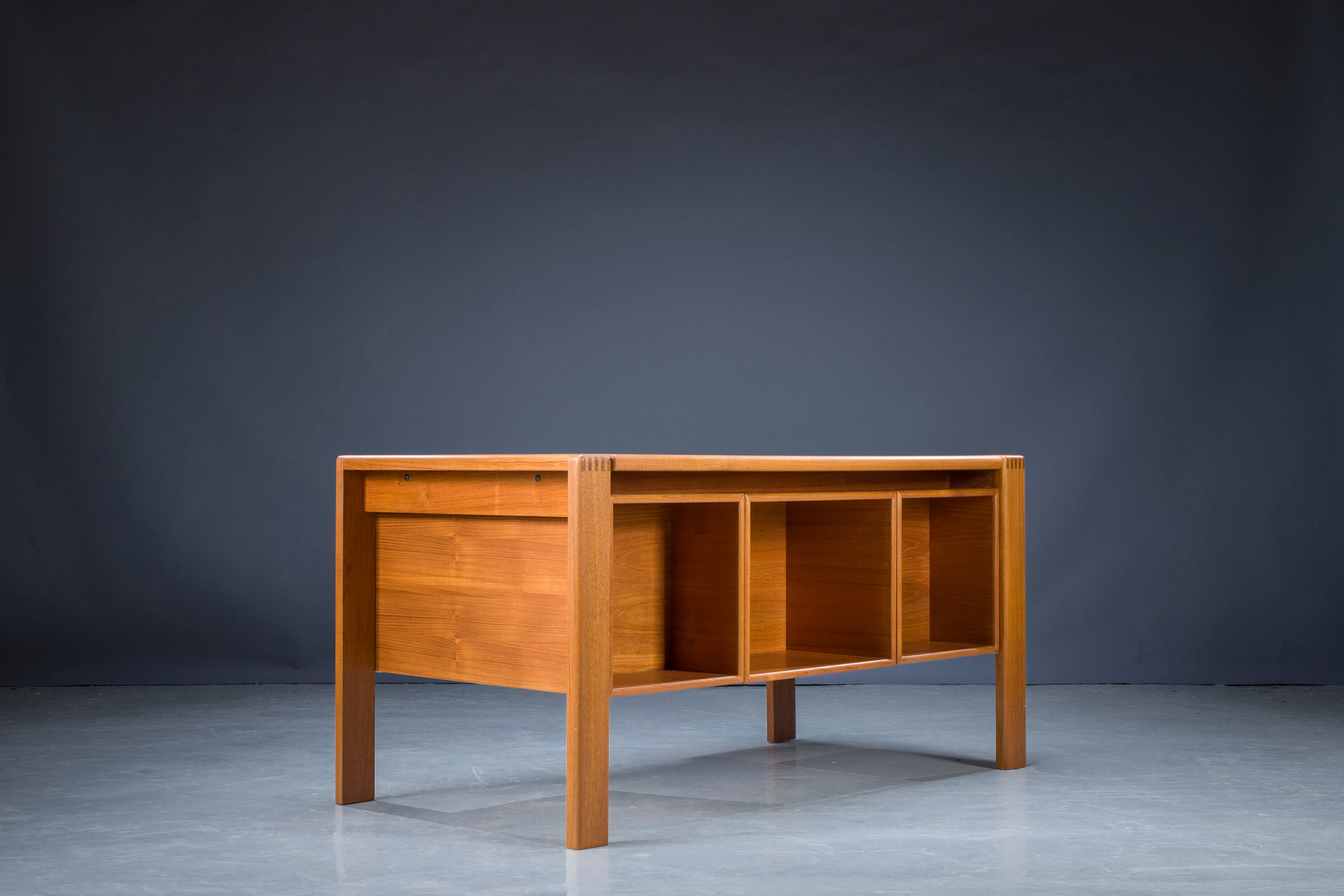 Teak desk by G.V. Gaasvig for Gv Møbler, Denmark, 1960