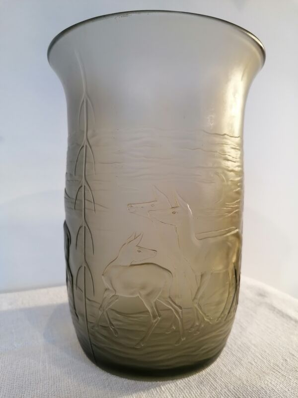 Vase en cristal 1940/50