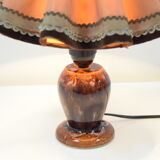 Lampe de table céramique art déco, années 1930