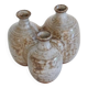 Tripod vase in glazed stoneware 1960