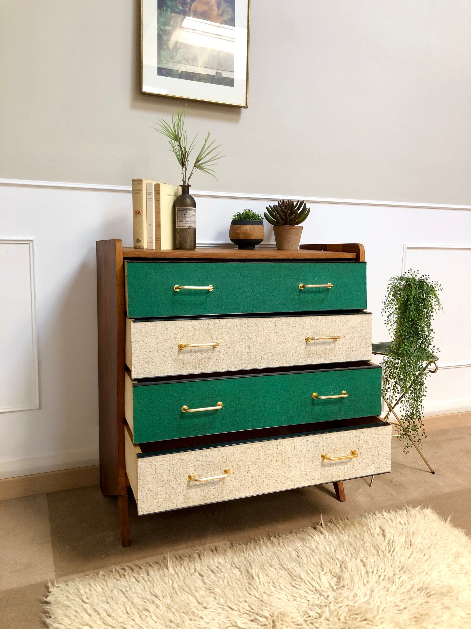 Scandinavian vintage chest of drawers