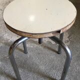 Vintage screw workshop stool