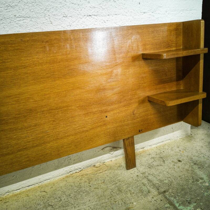 Vintage shelf headboard