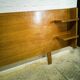 Vintage shelf headboard