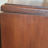 Walnut chest of drawers