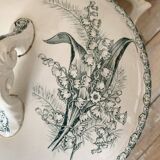 Ste Amandinoise "Margot" Muguet ironware soup tureen