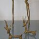 Lot de gazelles en laiton