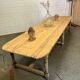 Table de ferme XXL patiné début XX e