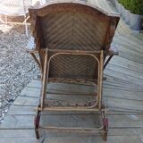 Rattan long chair