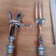 ervice à gigot manche en corne vintage