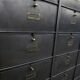 Furniture clamshell, Roneo 15 tray oak lockers