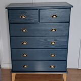 Rød Sødgren chest of drawers blue glove 4