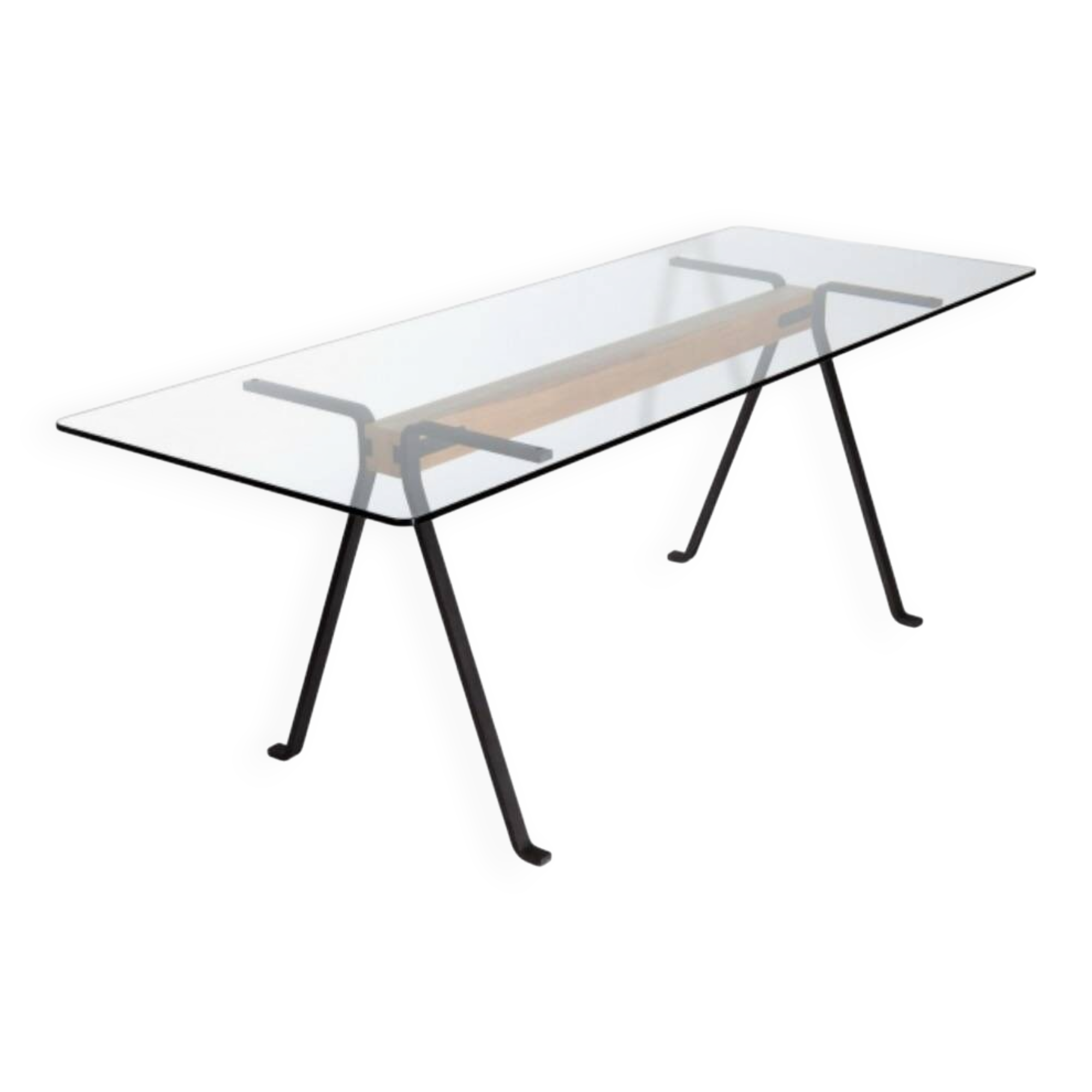 Frate dining table by enzo mari for driade